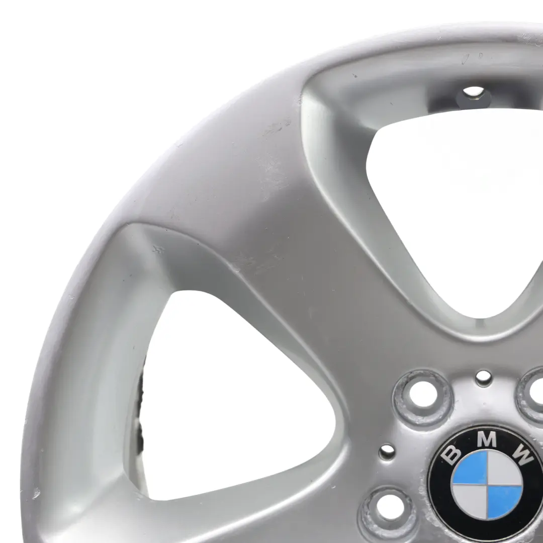 BMW X5 E53 Rear Silver Wheel Alloy Rim 19" Star Spoke 132 10J ET:45 - SKU 6761932-6 - Part number 6761932