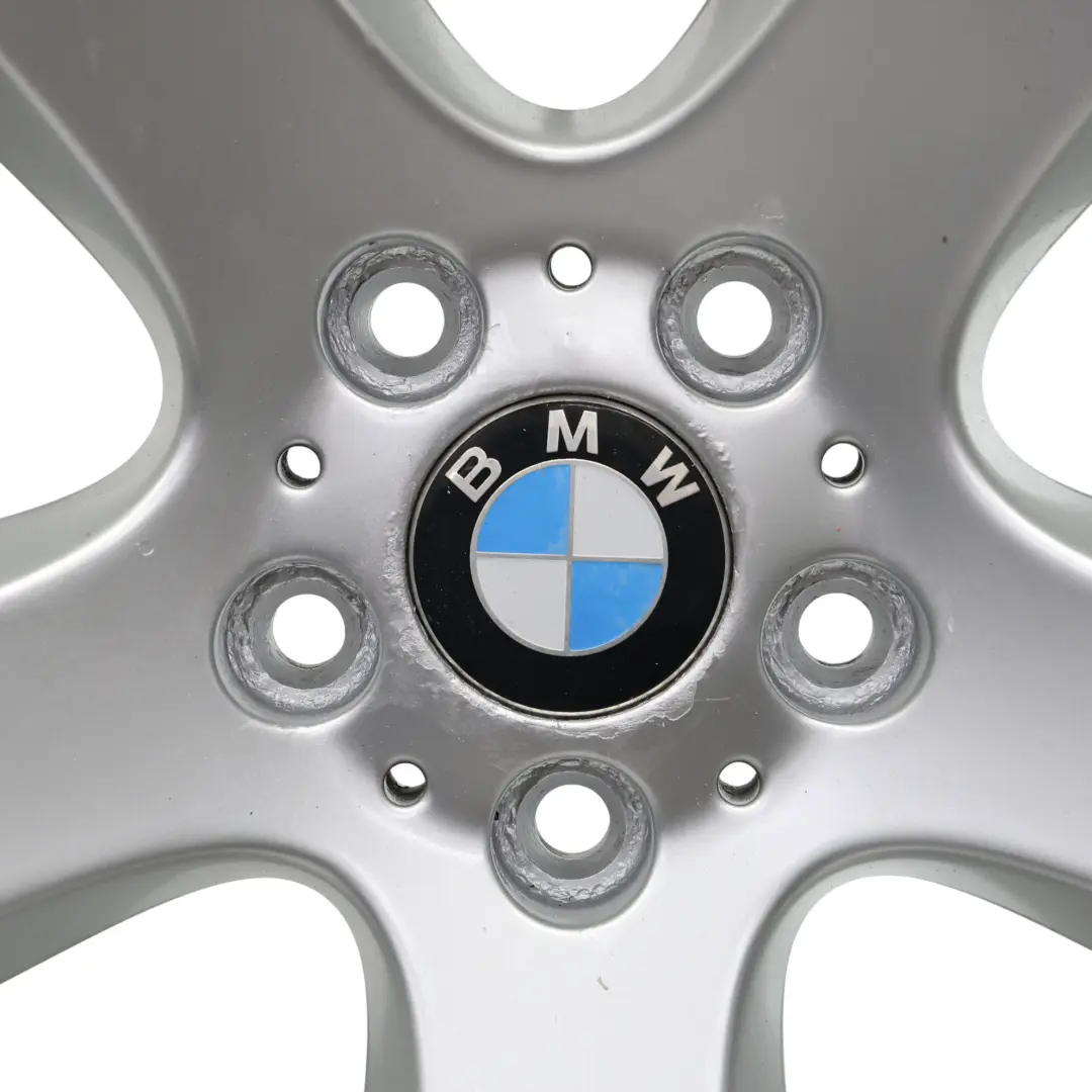 BMW X5 E53 Rear Silver Wheel Alloy Rim 19" Star Spoke 132 10J ET:45 - SKU 6761932-6 - Part number 6761932