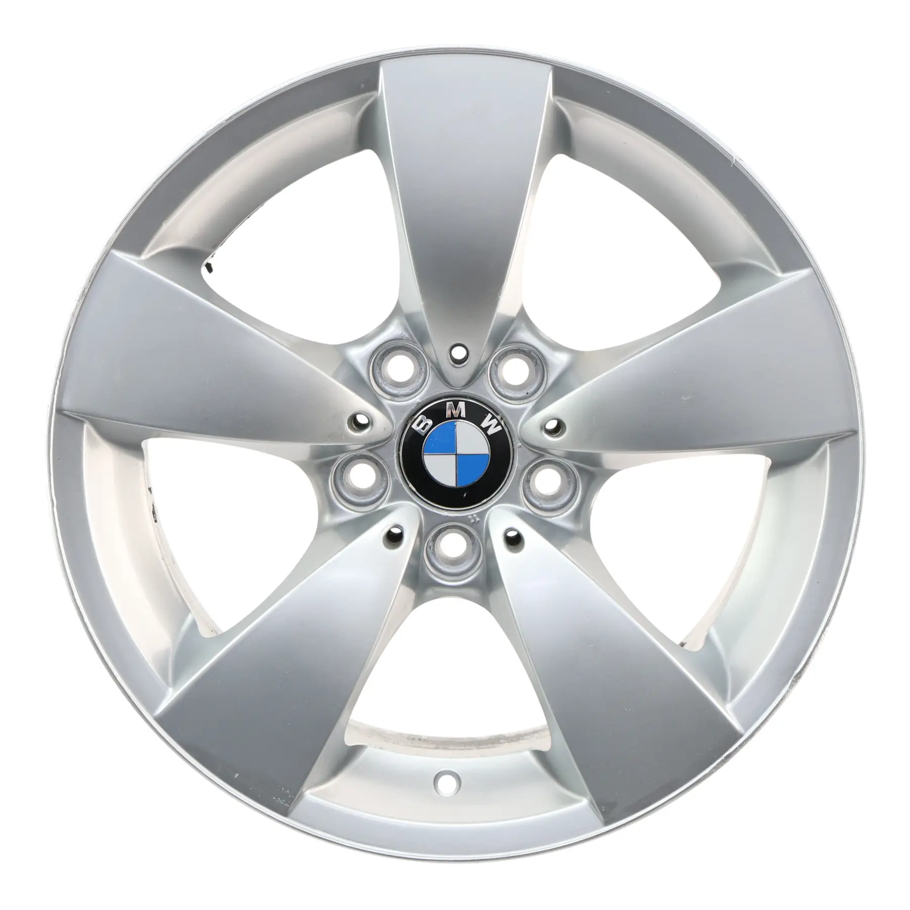 BMW E60 E61 Cerchio in lega argento 17" Spider Spoke 138 ET:20 7,5J