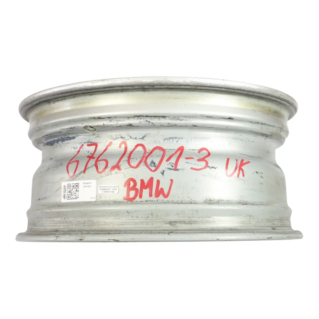 BMW E60 E61 Silver Alloy Wheel Rim 17" Spider Spoke 138 ET:20 7,5J - SKU 6762001-3 - Part number 6762001