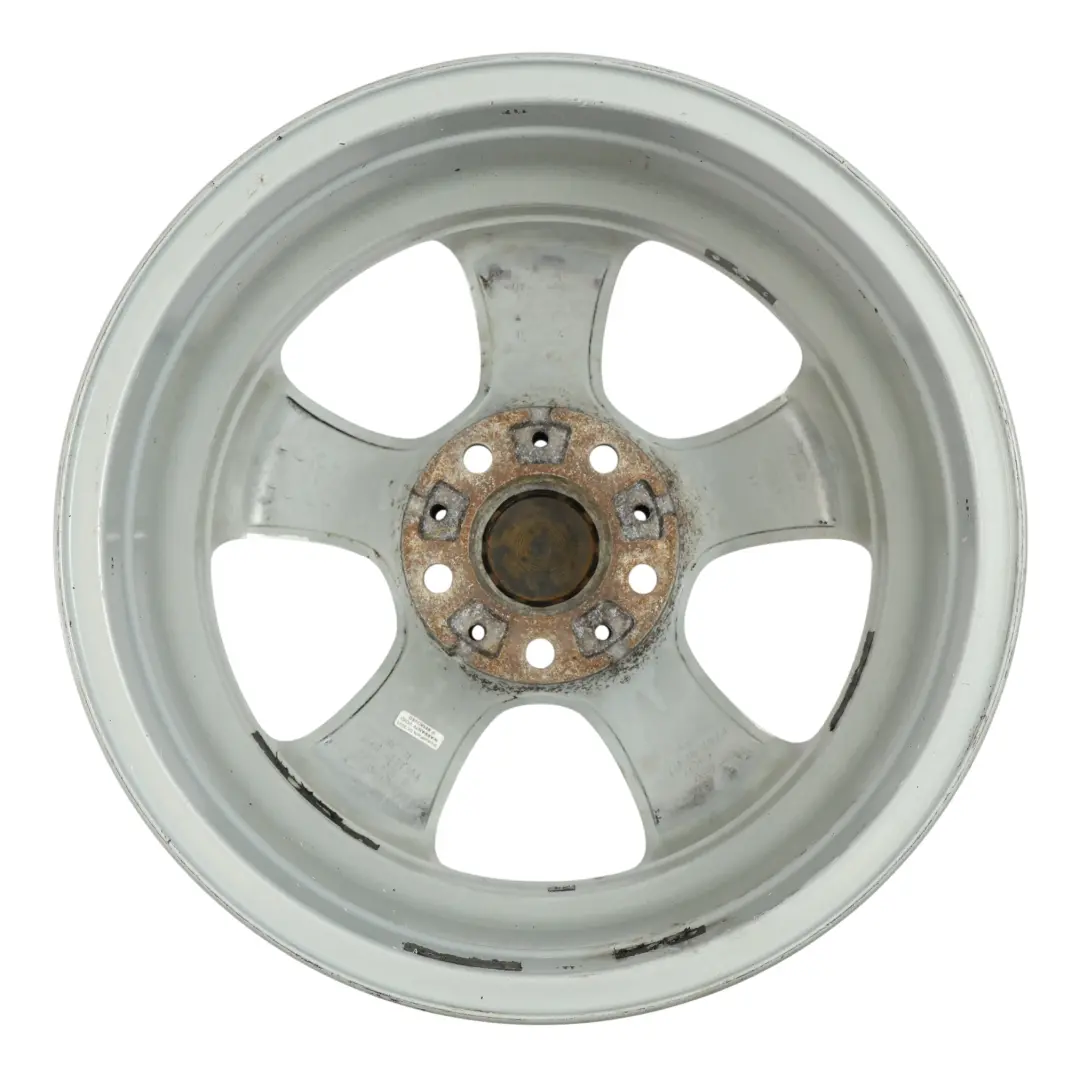 BMW E60 E61 Silver Alloy Wheel Rim 17" Spider Spoke 138 ET:20 7,5J - SKU 6762001-3 - Part number 6762001