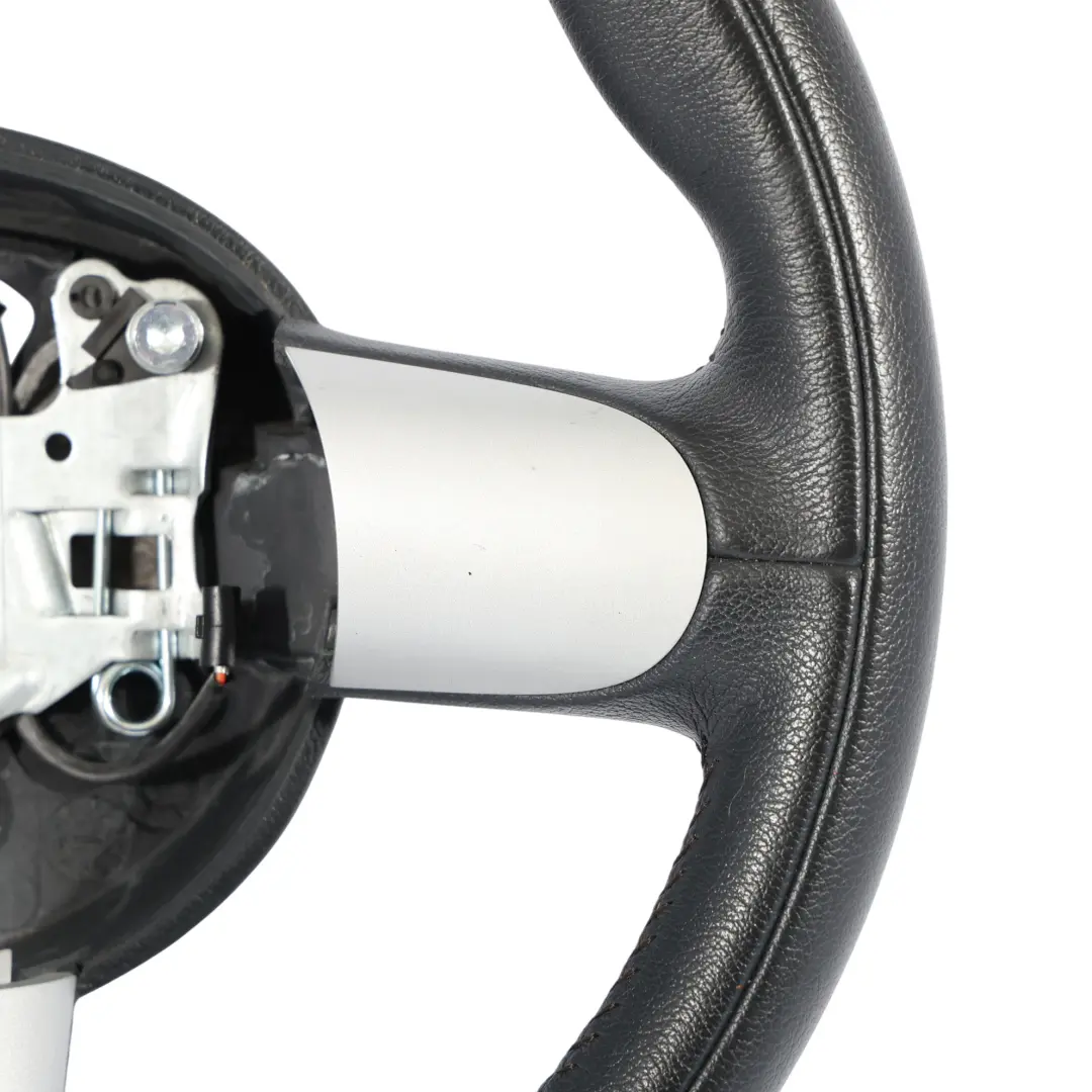 Mini Cooper R50 R52 R53 Steering Wheel Sports Black Leather - SKU 6762457 - Part number 6762457