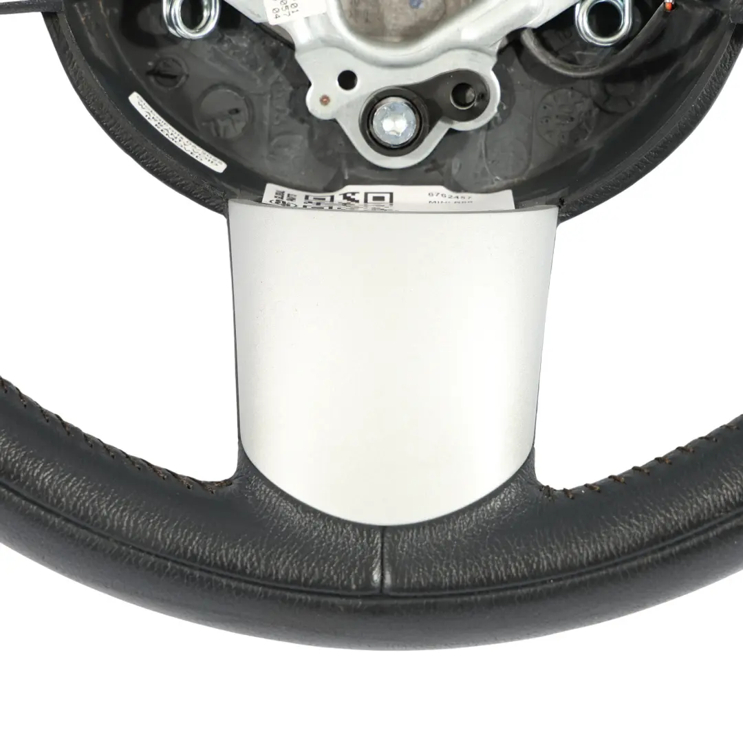 Cuero Negro para Mini Cooper R50 R52 R53 Volante Sports con número de pieza 6762457 Mini Cooper R50 R52 R53 Volante Sports Cuero Negro - SKU 6762457 - Número de pieza 6762457