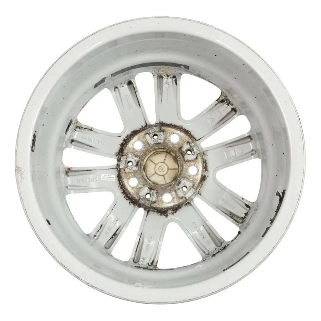 BMW E81 E87 Argento Cerchio in lega 17" V-Spoke 141 ET:47 7J 6762888 - SKU 6762888-3 - Numero di parte 6775621