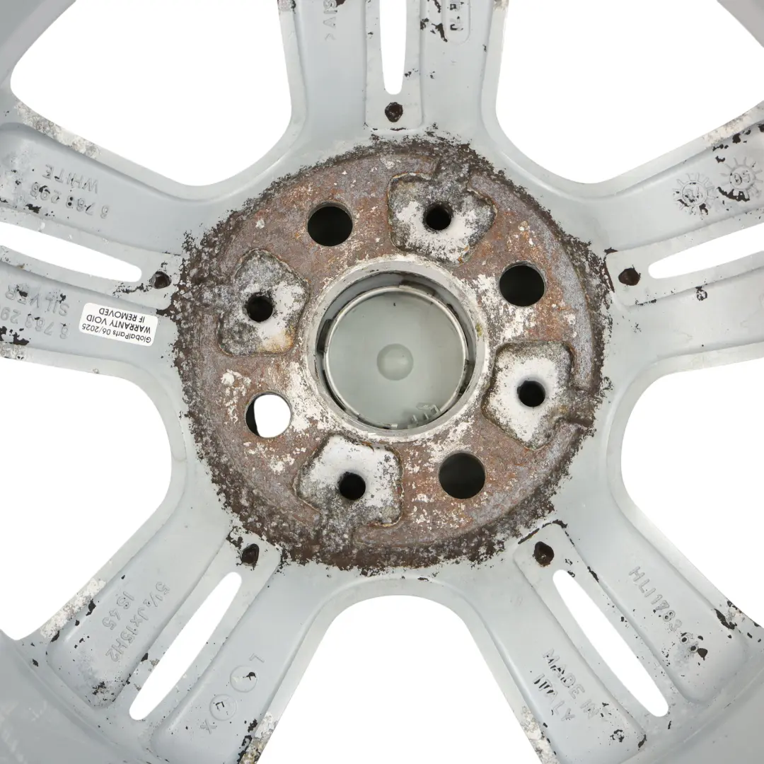 Mini Cooper One R50 Argento Cerchio AlluMini o 15 " 5,5J ET: 45 5 Star Rocket 93 - SKU 6763295-2 - Numero di parte 6763295