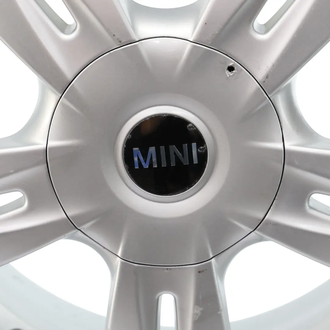 Mini Cooper One R50 Silber Alu Felge 15" 5,5J ET:45 5 Star Rocket 93 - SKU 6763295-2 - Teilenummer 6763295