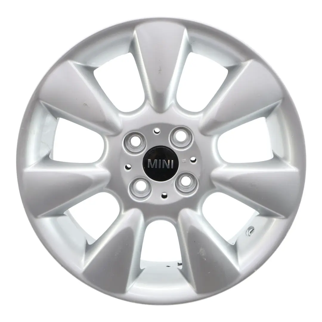 Mini Cooper R50 R52 Silver Wheel Alloy Rim 16" 6,5J ET:48 7-Spoke 92 - SKU 6763297-4 - Part number 6763297