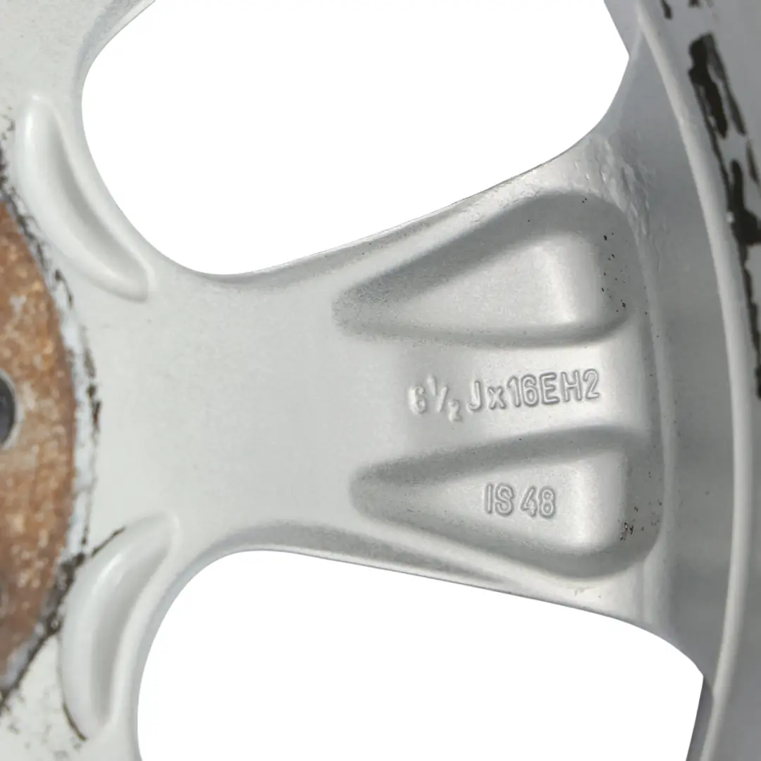Alloy Rim 16" 6,5J ET:48 7-Spoke 92 to Mini Cooper R50 R52 Silver Wheel with Part number 6763297 Mini Cooper R50 R52 Silver Wheel Alloy Rim 16" 6,5J ET:48 7-Spoke 92 - SKU 6763297-4 - Part number 6763297