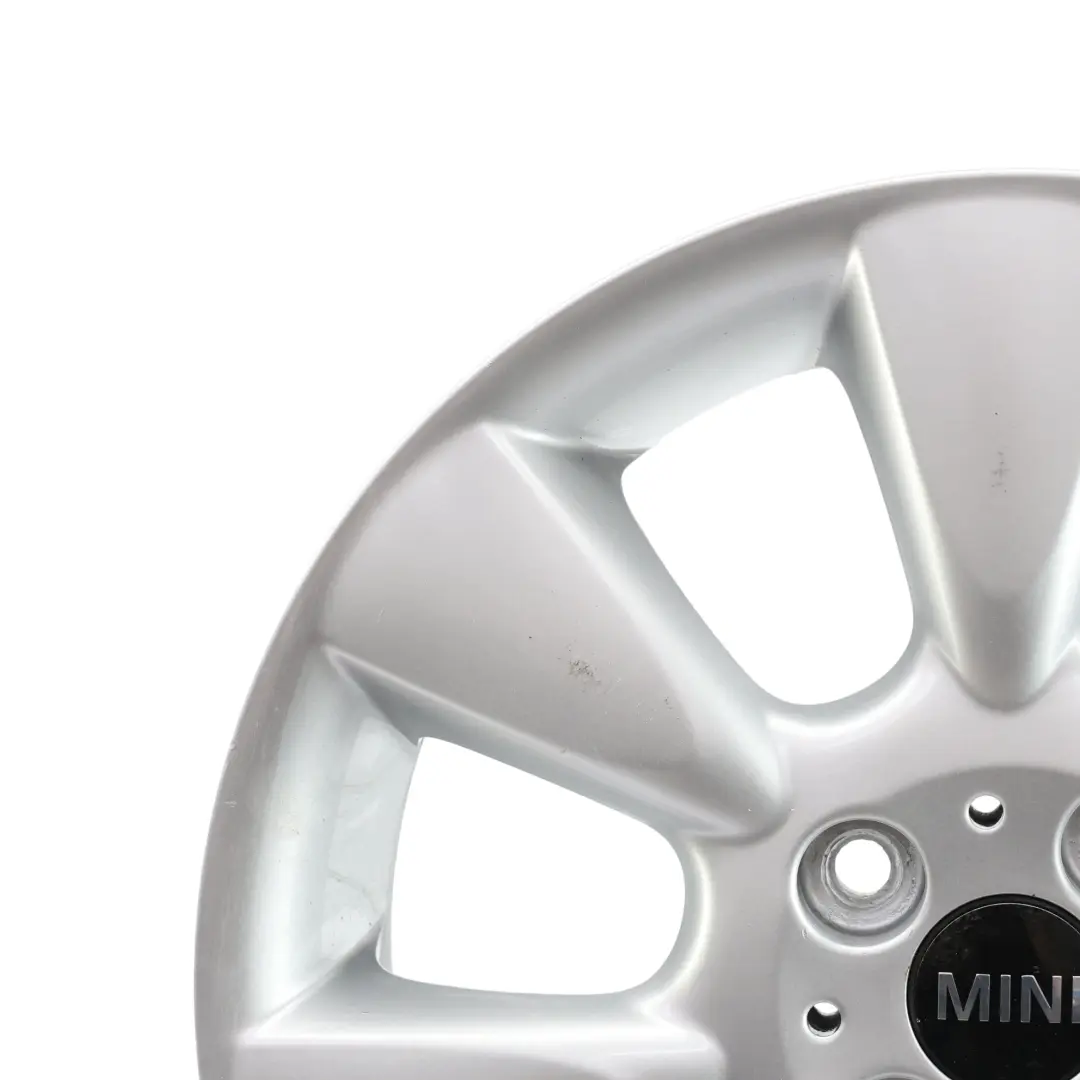 Alloy Rim 16" 6,5J ET:48 7-Spoke 92 to Mini Cooper R50 R52 Silver Wheel with Part number 6763297 Mini Cooper R50 R52 Silver Wheel Alloy Rim 16" 6,5J ET:48 7-Spoke 92 - SKU 6763297-4 - Part number 6763297