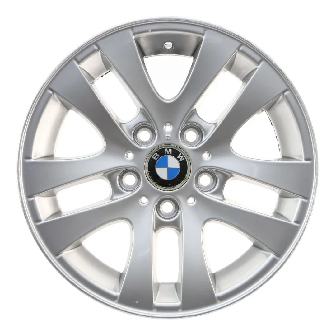 BMW E90 E91 Silver Alloy Wheel Rim 16" Double Spoke 156 7J ET:34 6775595 - SKU 6765810-1 - Part number 6765810