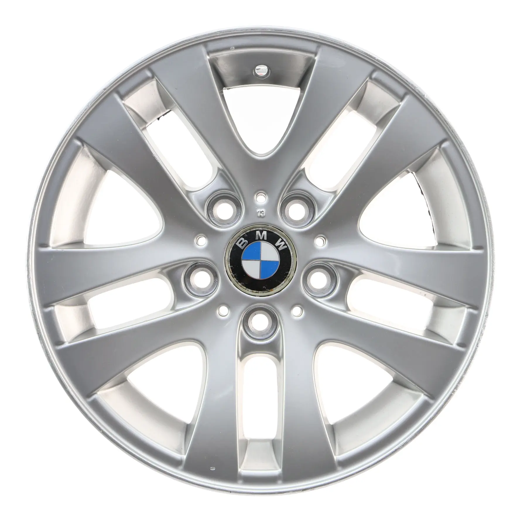 BMW E90 E91 Silver Alloy Wheel Rim 16" Double Spoke 156 7J ET:34 6775595