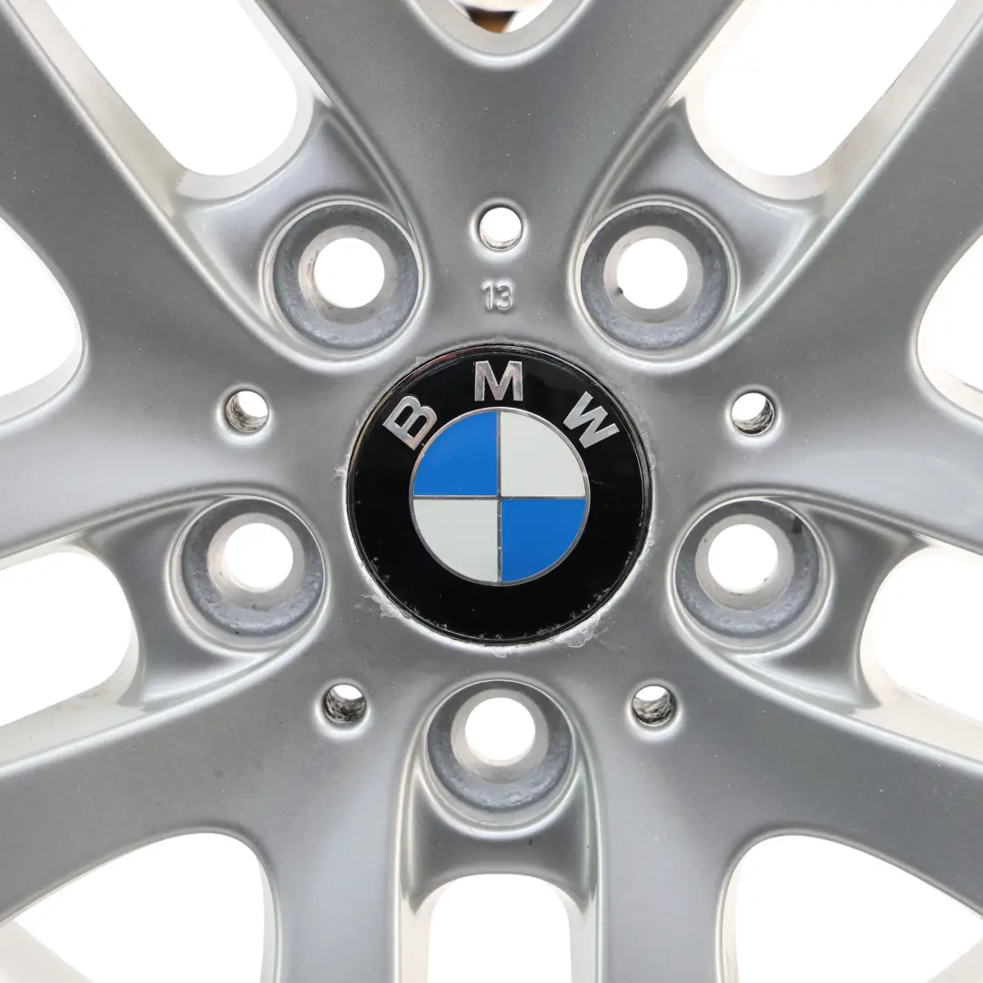 BMW E90 E91 Silver Alloy Wheel Rim 16" Double Spoke 156 7J ET:34 - SKU 6765810-2 - Part number 6765810