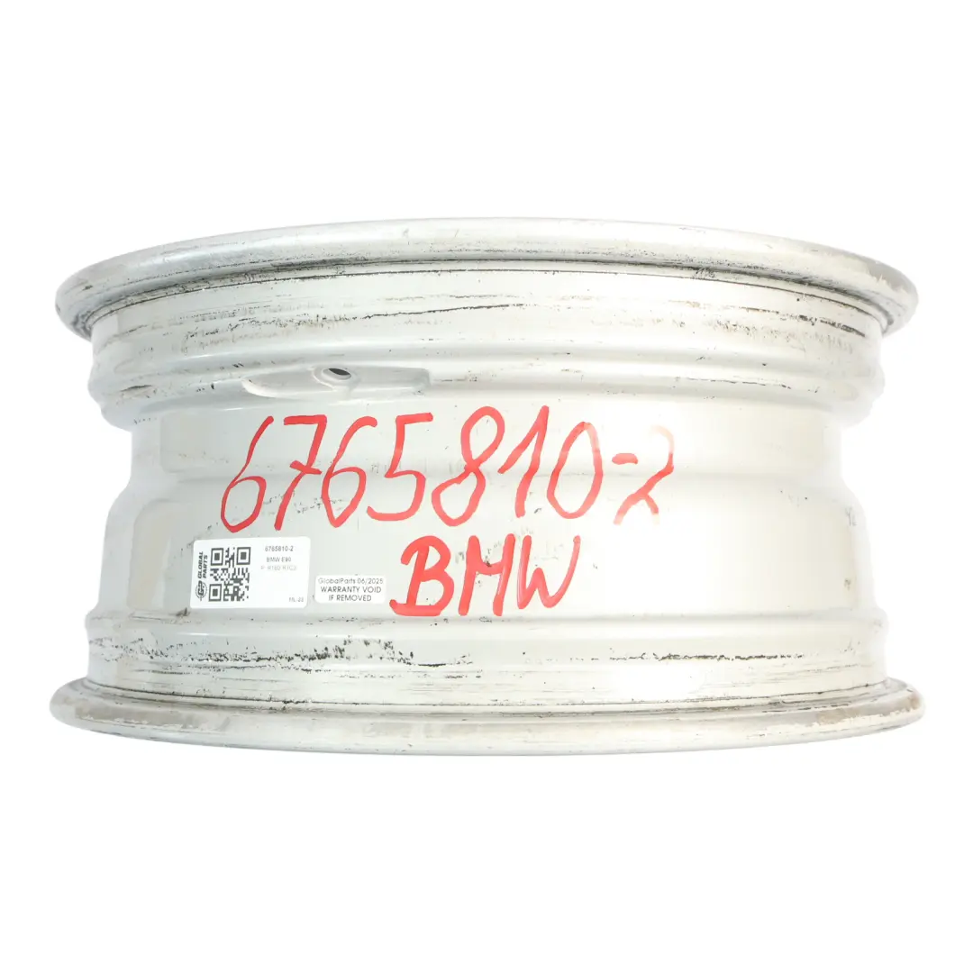 BMW E90 E91 Silver Alloy Wheel Rim 16" Double Spoke 156 7J ET:34 - SKU 6765810-2 - Part number 6765810