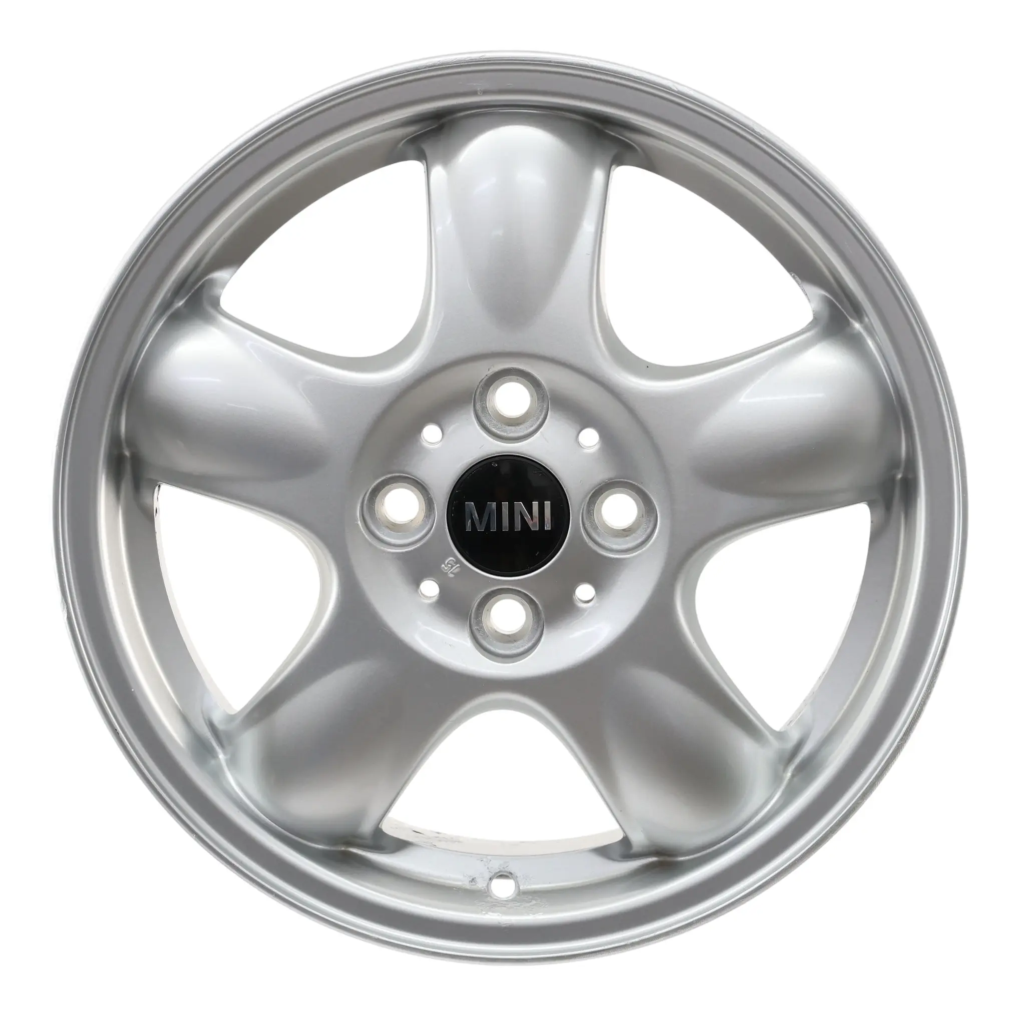 Mini Cooper R50 R56 Jantes Alu Alliage Argent 15" etoile Spooler 100