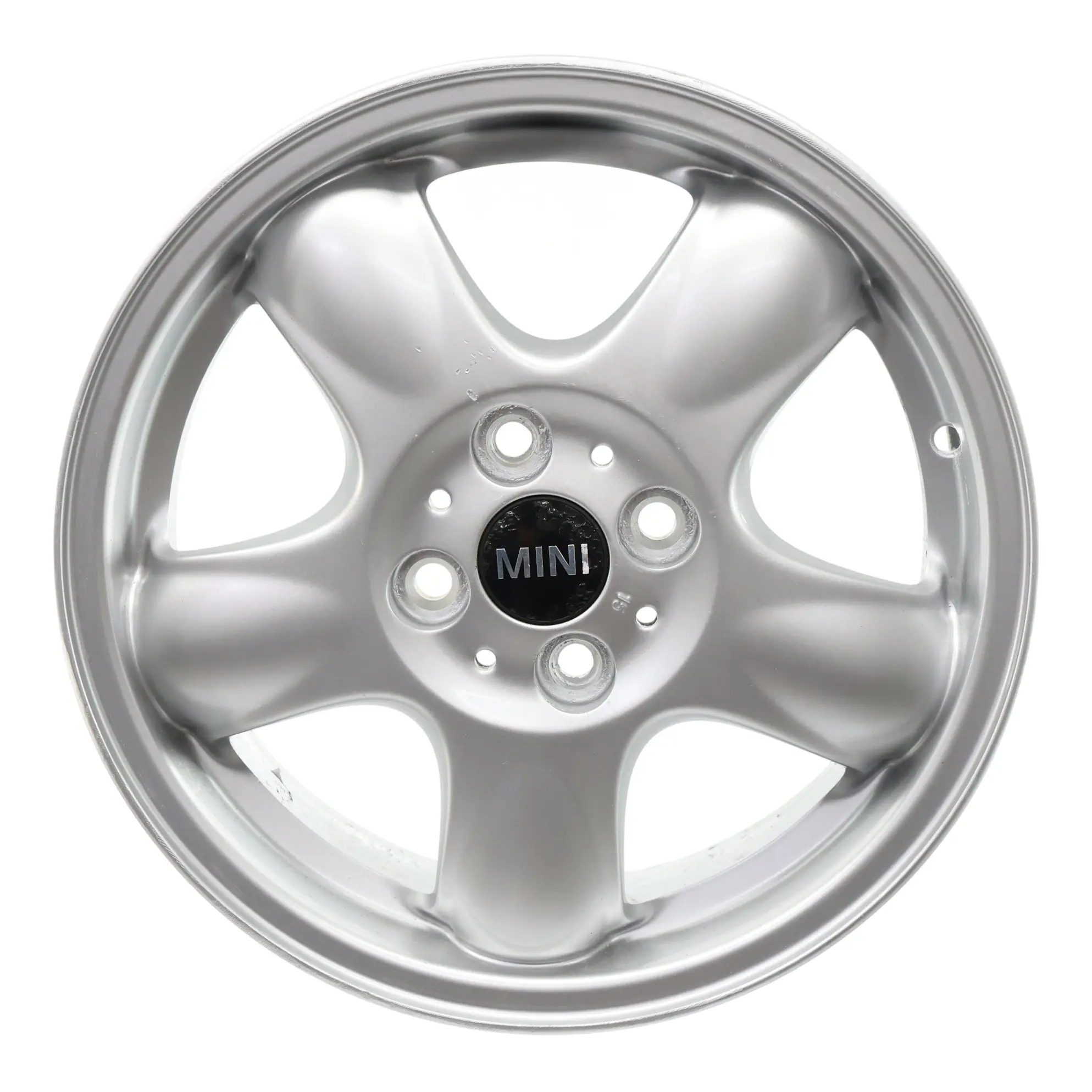 Mini One R50 R55 R56 Jante Alliage Argent 15" 5,5J 5-Start Spooler 100 6768498