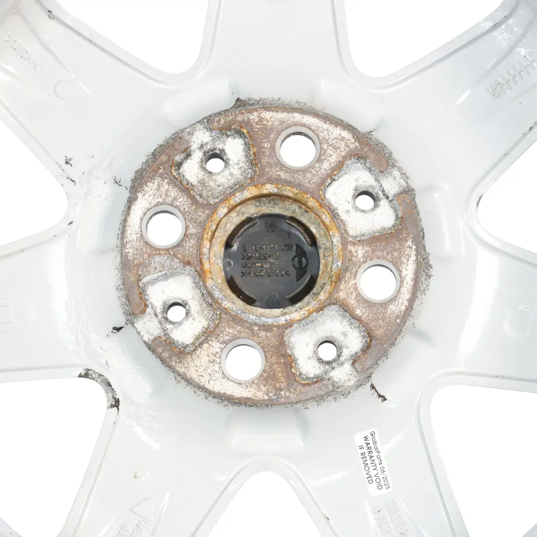 Mini R50 R55 R56 15" ET:45 5,5J Felga Aluminiowa Srebrna - SKU 6768972-1 - Numer Części 6768972