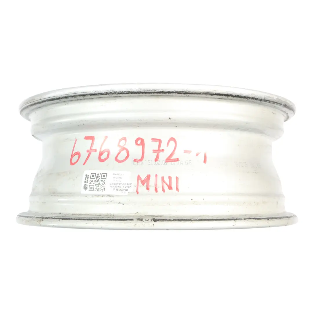 Llanta Aleación Plateada 15" ET:45 5,5J Delta Spoke 96 para Mini R50 R55 R56 con número de pieza 6768972 Mini R50 R55 R56 Llanta Aleación Plateada 15" ET:45 5,5J Delta Spoke 96 - SKU 6768972-1 - Número de pieza 6768972