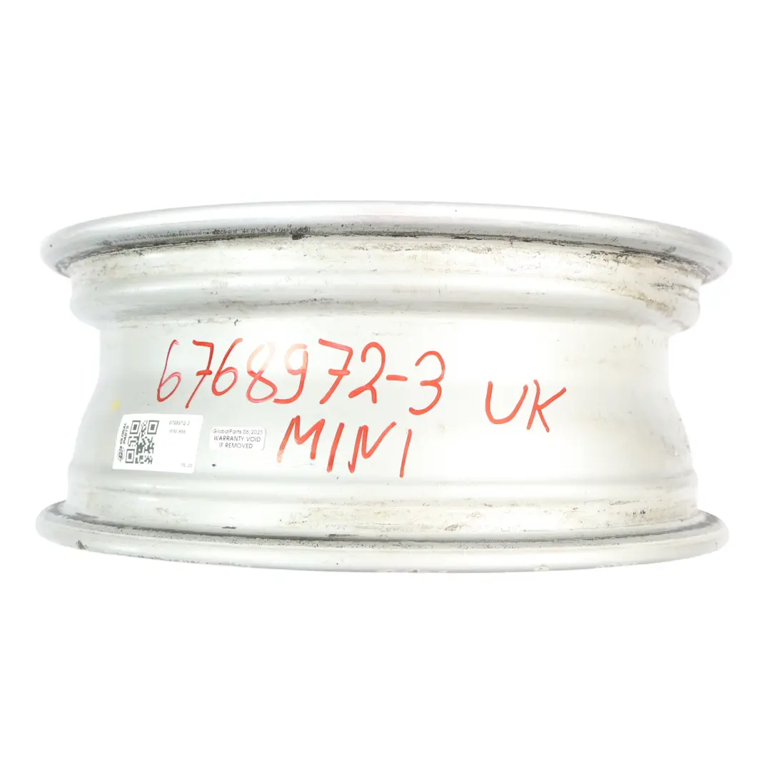 Argento Cerchio In Lega 15" 5,5J Et:45 Delta Spoke 96 per Mini Cooper R50 R55 R56 con numero di parte 6768972 Mini Cooper R50 R55 R56 Argento Cerchio In Lega 15" 5,5J Et:45 Delta Spoke 96 - SKU 6768972-3 - Numero di parte 6768972