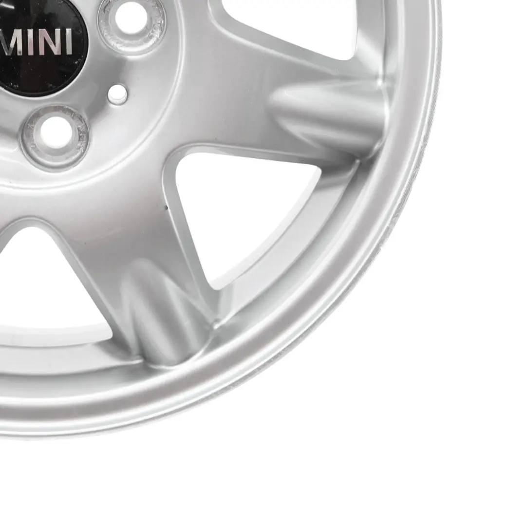 Mini Cooper R50 R55 R56 Argento Cerchio In Lega 15" 5,5J Et:45 Delta Spoke 96 - SKU 6768972-3 - Numero di parte 6768972