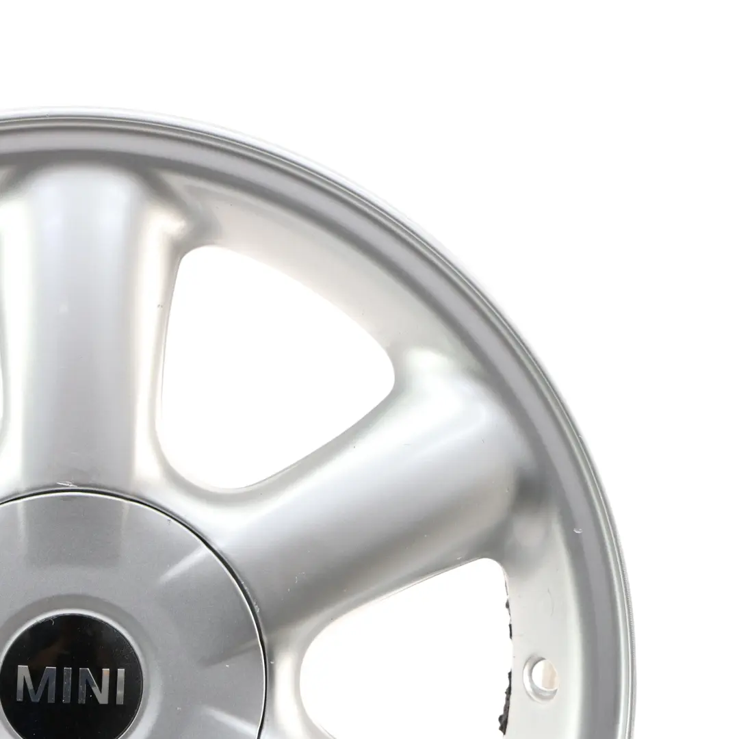 Mini Cooper One R50 R56 Silver Wheel Alloy Rim 15" 5,5J ET:45 Rotator Spoke 101 - SKU 6769405-5 - Part number 6769405