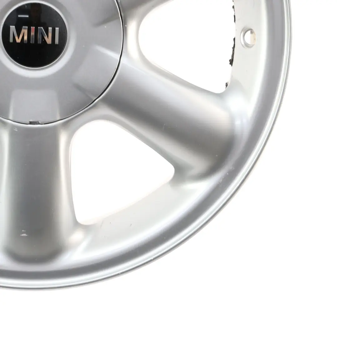 Mini Cooper One R50 R56 Silver Wheel Alloy Rim 15" 5,5J ET:45 Rotator Spoke 101 - SKU 6769405-5 - Part number 6769405