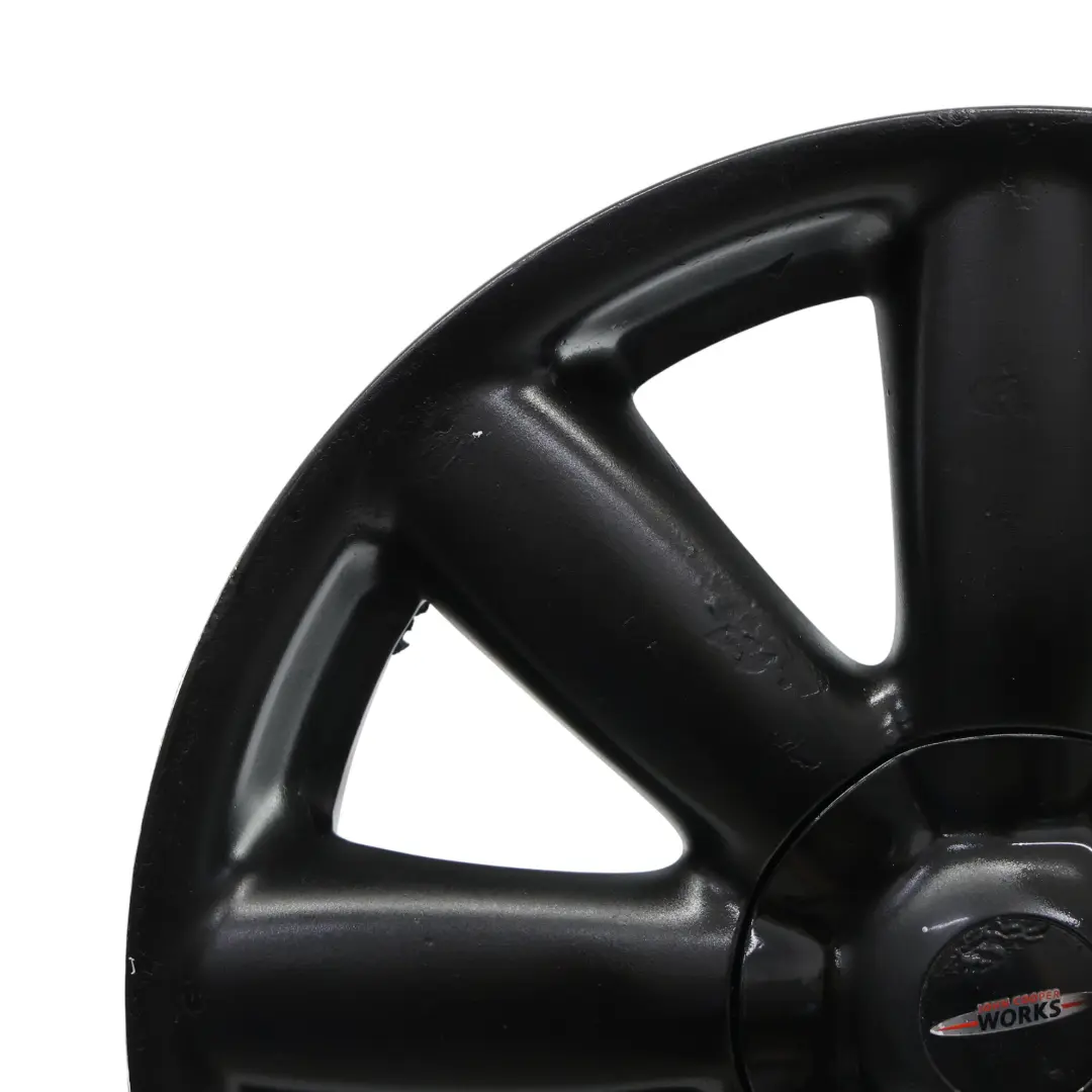 Cerchio In Lega Nero 17" 7J ET:48 Corona Raggi 104 per Mini Cooper R50 R55 R56 R57 con numero di parte 6769411 Mini Cooper R50 R55 R56 R57 Cerchio In Lega Nero 17" 7J ET:48 Corona Raggi 104 - SKU 6769411-12 - Numero di parte 6769411