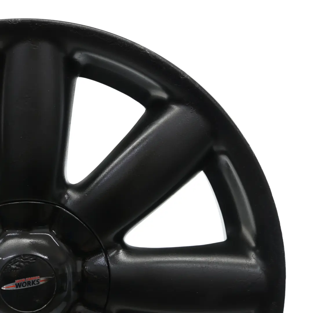 Mini Cooper R50 R55 R56 R57 Cerchio In Lega Nero 17" 7J ET:48 Corona Raggi 104 - SKU 6769411-12 - Numero di parte 6769411