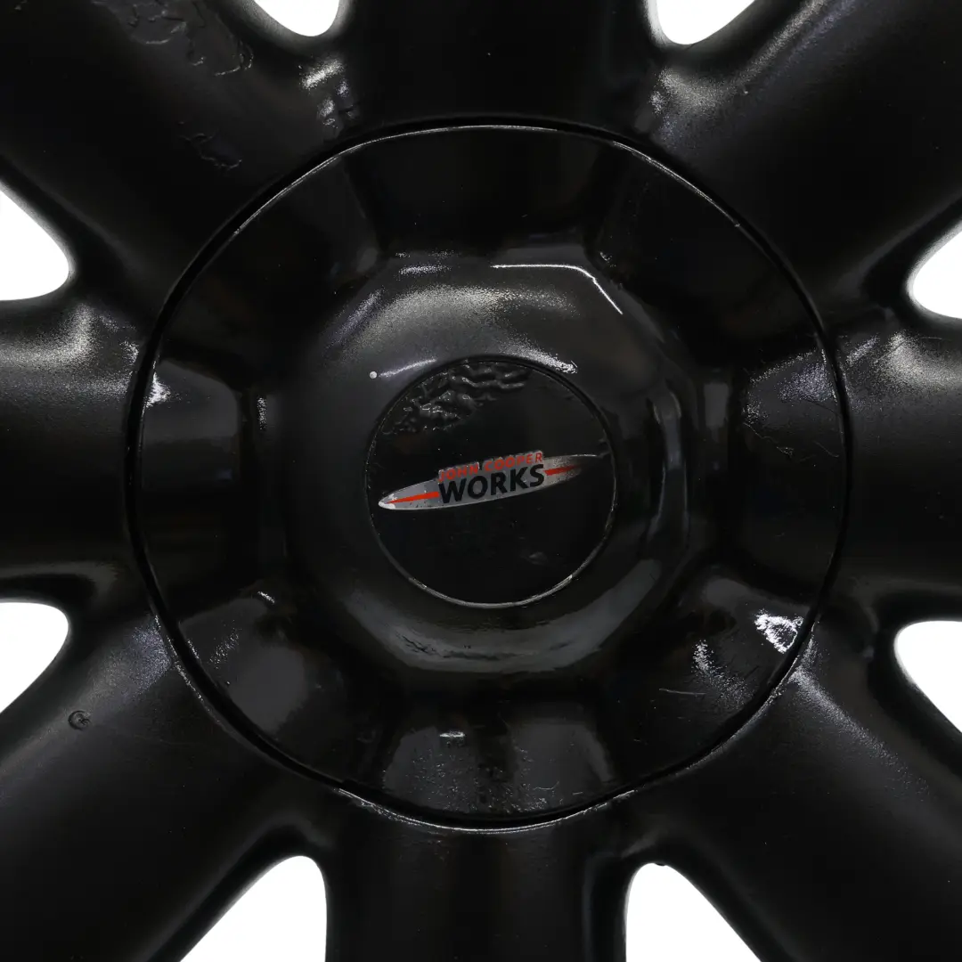 Llanta Aleación Negra 17" 7J ET:48 Crown Spoke 104 para Mini Cooper R50 R55 R56 R57 con número de pieza 6769411 Mini Cooper R50 R55 R56 R57 Llanta Aleación Negra 17" 7J ET:48 Crown Spoke 104 - SKU 6769411-12 - Número de pieza 6769411