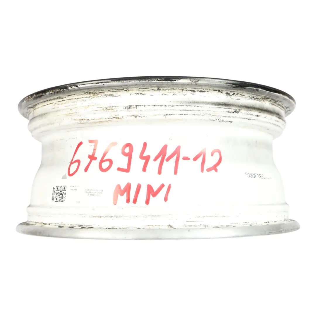 Mini Cooper R50 R55 R56 R57 Cerchio In Lega Nero 17" 7J ET:48 Corona Raggi 104 - SKU 6769411-12 - Numero di parte 6769411