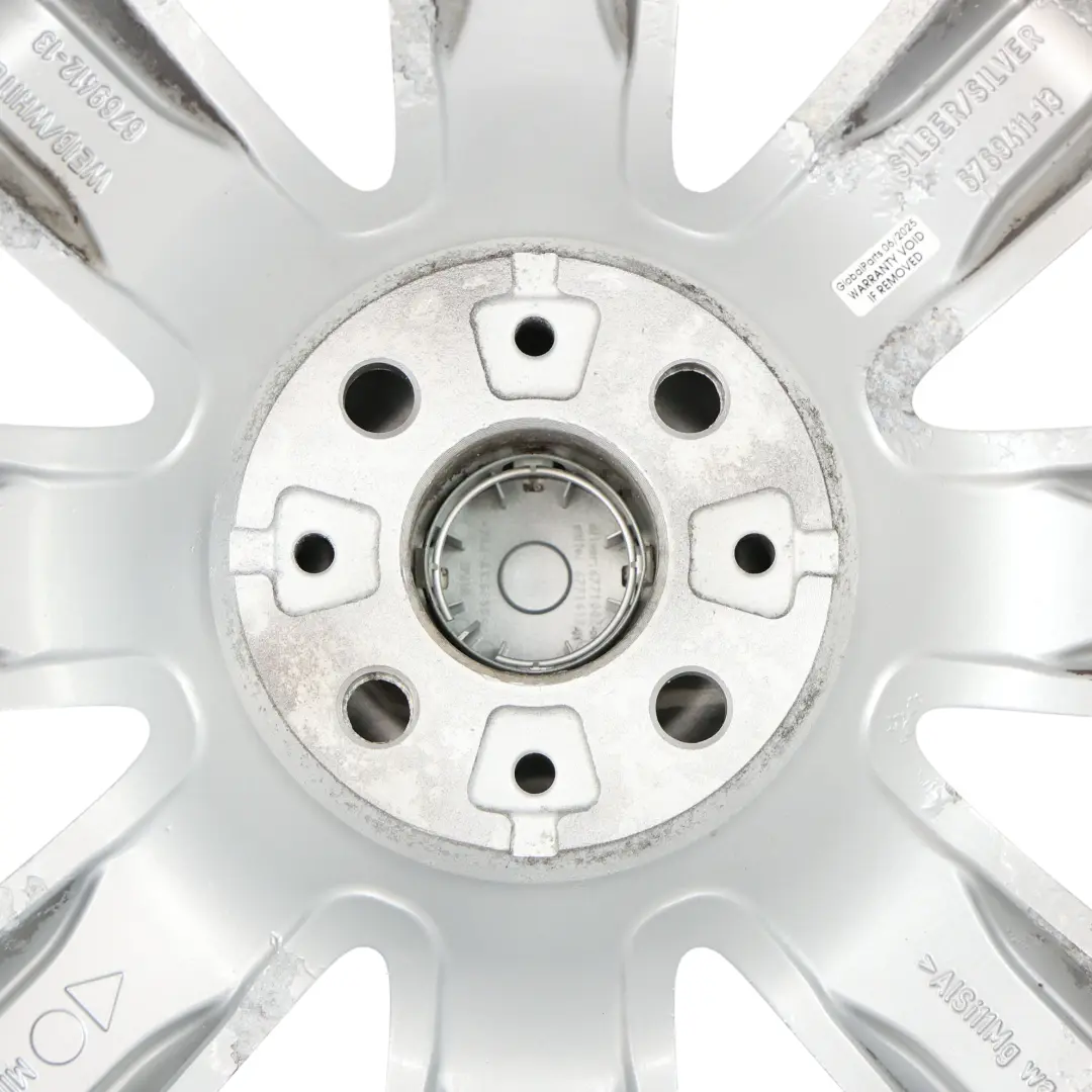 Mini Cooper R50 R55 R56 R57 Llanta De Aleacion Plateada 17 "7J Corona Radios 104 - SKU 6769411-3 - Número de pieza 6769411