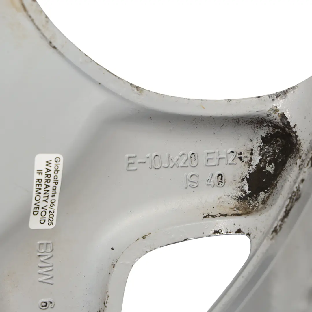 BMW X5 E70 X6 E71 Front Wheel Alloy Rim 20" Y-spoke 214 10J ET:40 - SKU 6772249-1 - Part number 6772249