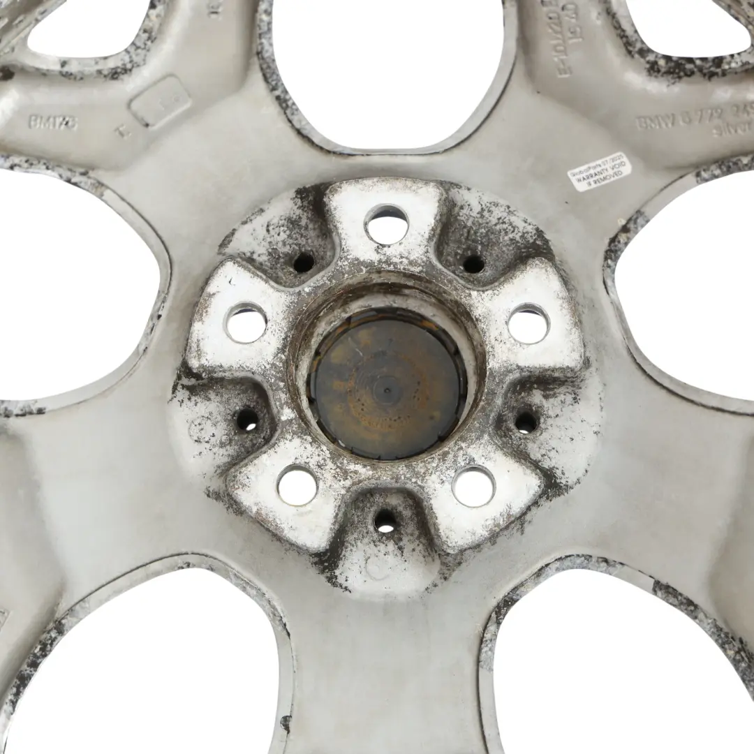 Cerchio anteriore in lega 20" a Y 214 10J ET:40 per BMW X5 E70 X6 E71 con numero di parte 6772249 BMW X5 E70 X6 E71 Cerchio anteriore in lega 20" a Y 214 10J ET:40 - SKU 6772249-2 - Numero di parte 6772249