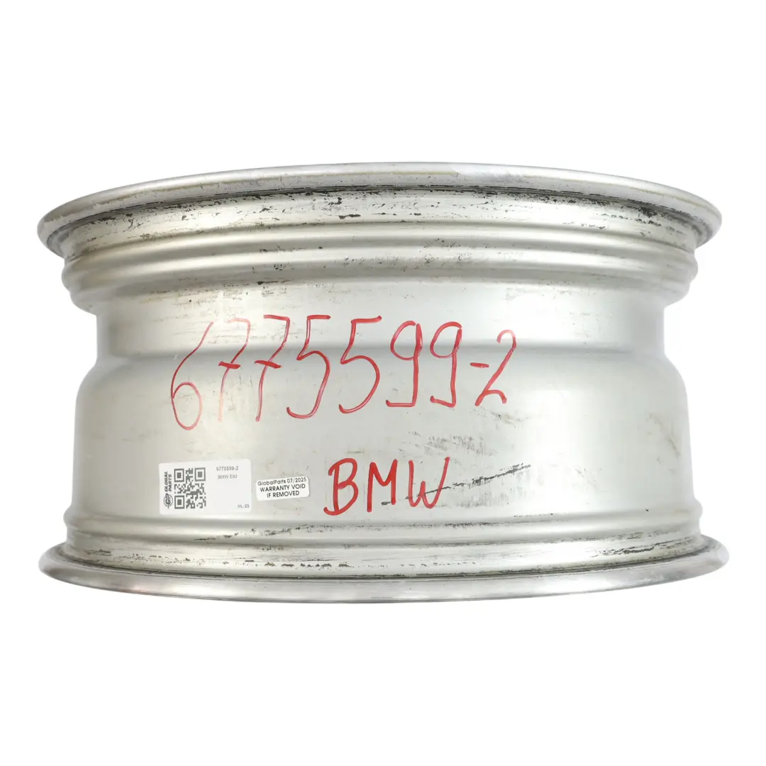 BMW 3 er E90 E91 E92 Silber Alu Felge Alufelge 17" Doppelspeiche 161 ET:34 8J - SKU 6775599-2 - Teilenummer 6775599
