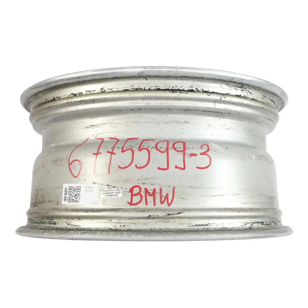 BMW E90 E91 E92 E93 Llanta de Aleacion Plateada 17 "de Doble Radio 161 ET:34 8J - SKU 6775599-3 - Número de pieza 6775599