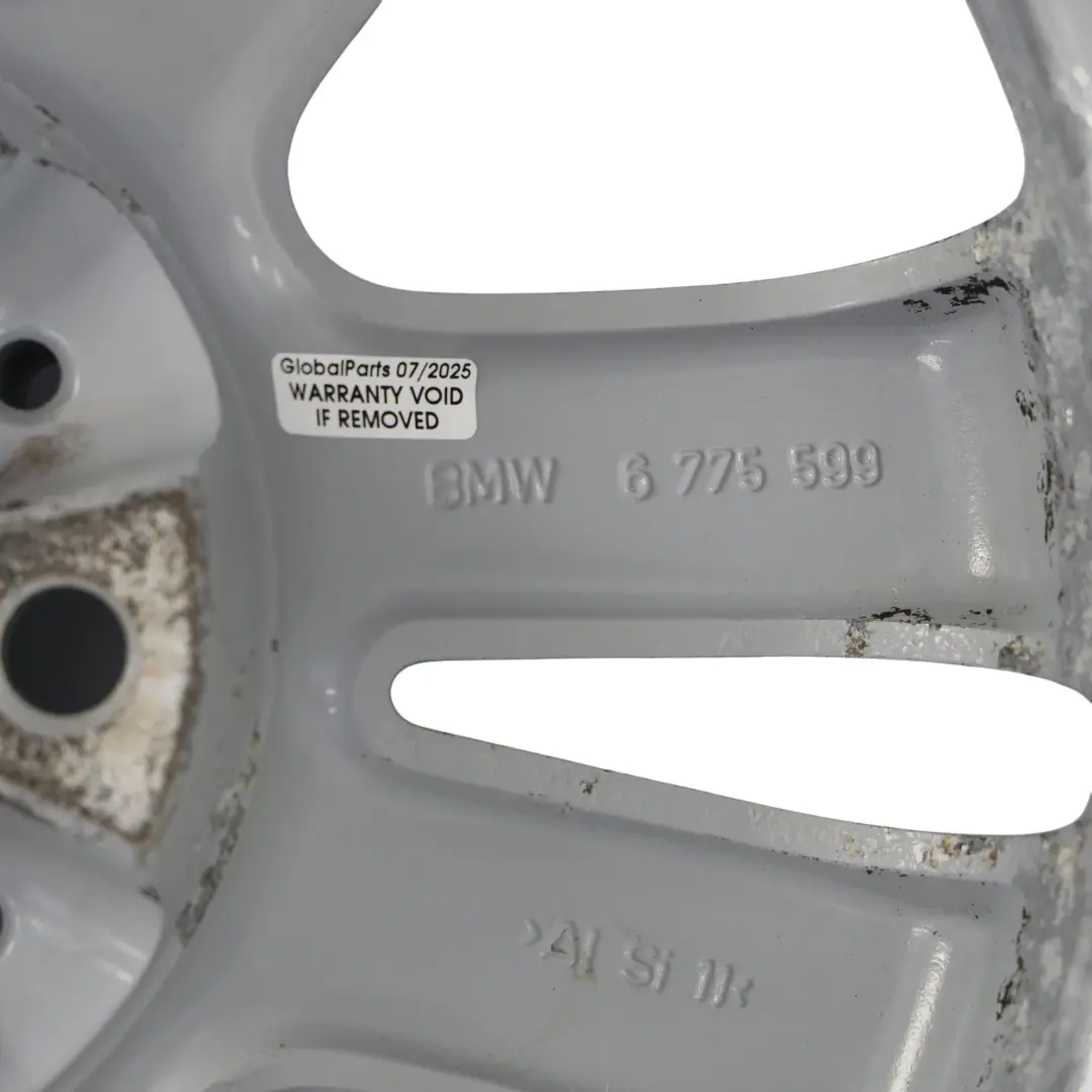 BMW E90 E91 E92 E93 Llanta de Aleacion Plateada 17 "de Doble Radio 161 ET:34 8J - SKU 6775599-3 - Número de pieza 6775599