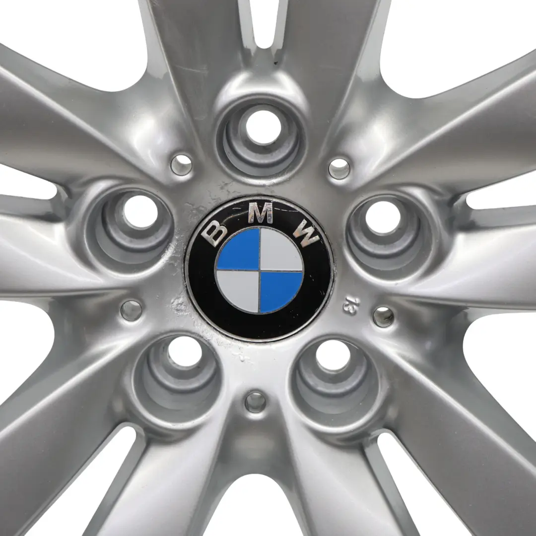 Rim Alloy Silver 17" Double Spoke 161 ET:34 8J to BMW E90 E91 E92 E93 Wheel with Part number 6775599 BMW E90 E91 E92 E93 Wheel Rim Alloy Silver 17" Double Spoke 161 ET:34 8J - SKU 6775599-3 - Part number 6775599