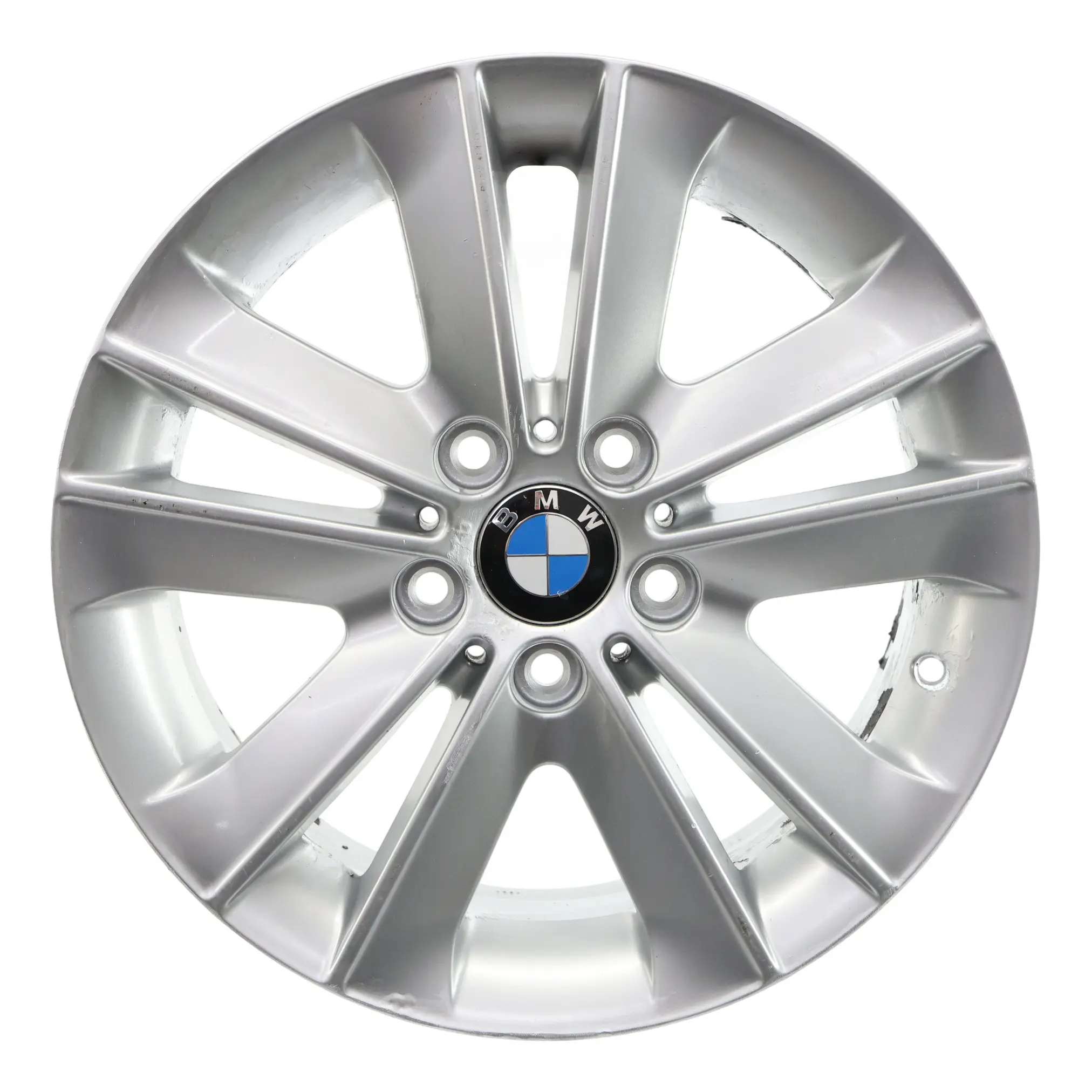 BMW E81 E87 Felga Aluminiowa Srebrna 17" 7J 6775621