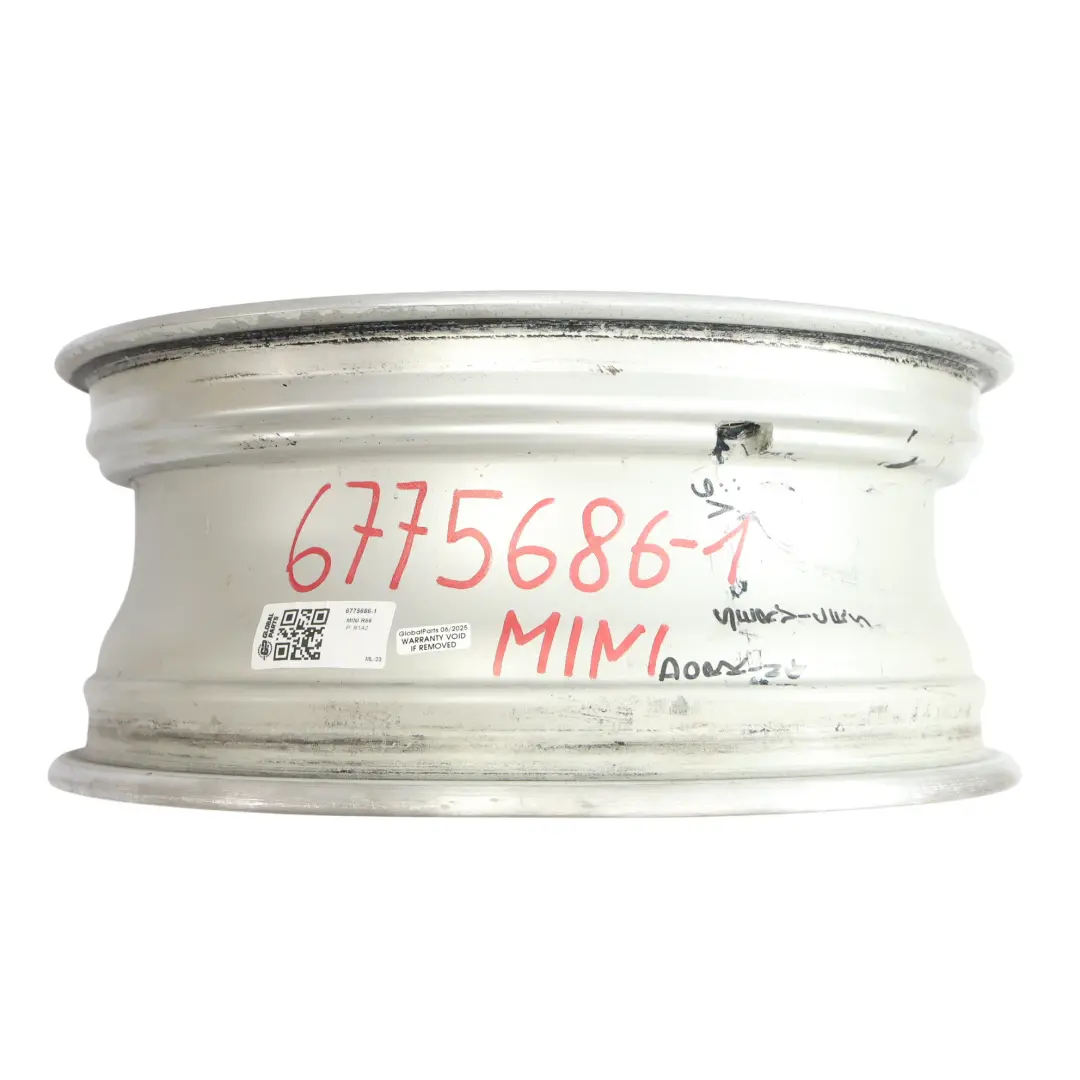 Mini Cooper R50 R53 R56 Argento Cerchio AlluMini o 7J ET: 48 17" Web Raggio - SKU 6775686-1 - Numero di parte 6775686