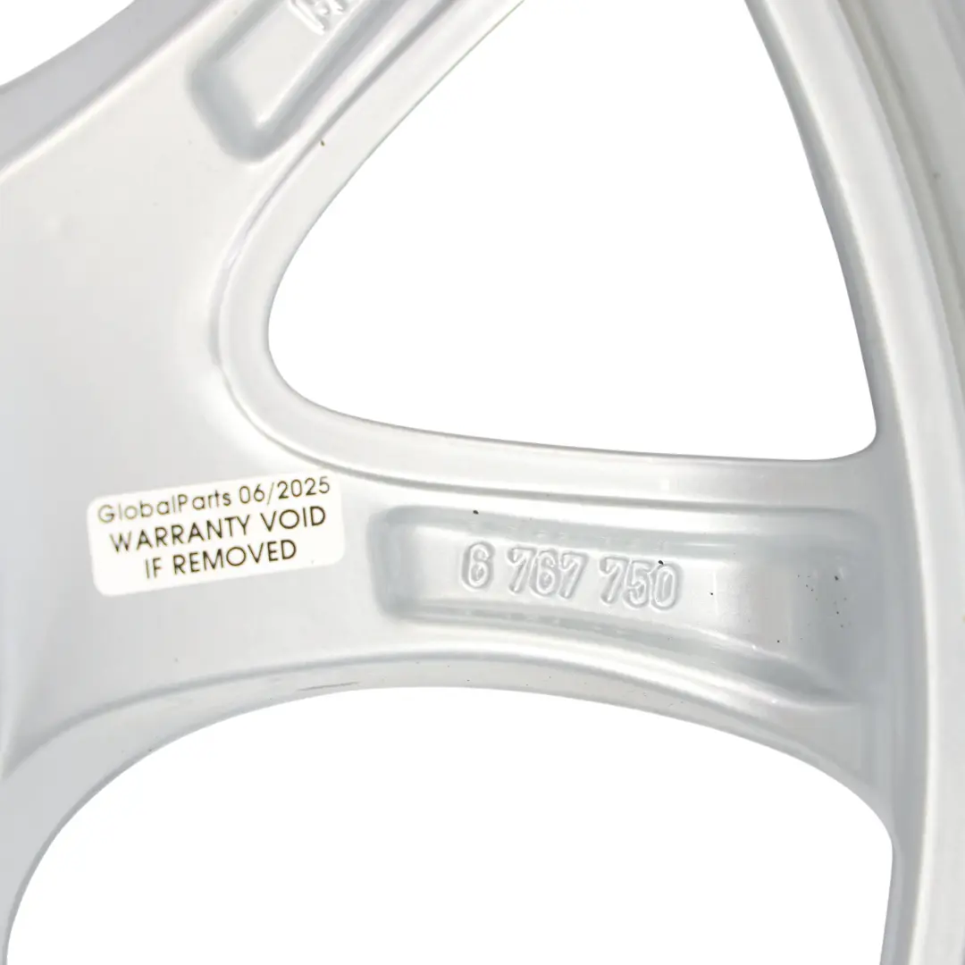 Mini Cooper R50 R56 Silver Wheel Alloy Rim 17" 7J ET:48 Web Cross Spoke 98 - SKU 6775686-4 - Part number 6775686