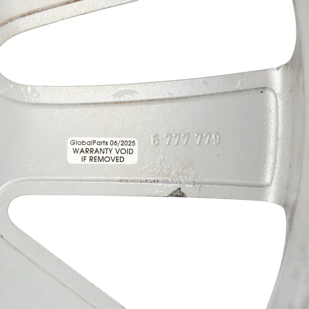 Roue Avant Argentée Jante Alliage 20" 8,5J ET:25 pour BMW F01 F07 à propos du numéro de pièce 6777779 BMW F01 F07 Roue Avant Argentée Jante Alliage 20" 8,5J ET:25 - SKU 6777779-2 - Numéro de pièce 6777779