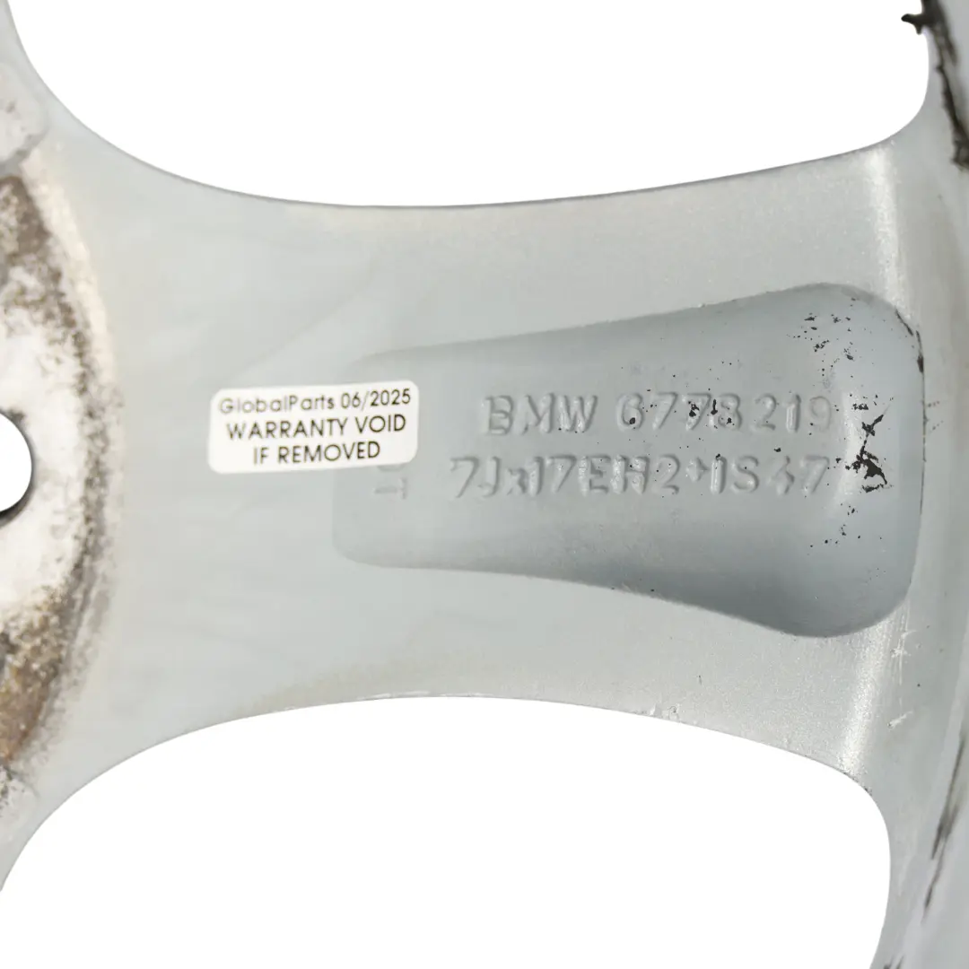 BMW E81 E82 E87 AlluMini o Cerchione IN Lega 17" Start Raggio 256 7J ET: - SKU 6778219-2 - Numero di parte 6778219