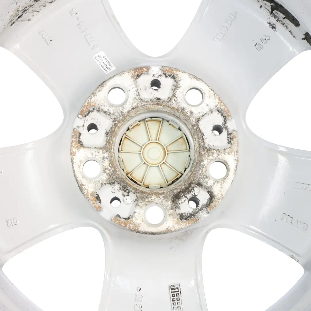 BMW 1 Serie E81 E87 E88 Jante en alliage leger 16" 7J ET:44 Double Spoke 222 - SKU 6779696-1 - Numéro de pièce 6779696