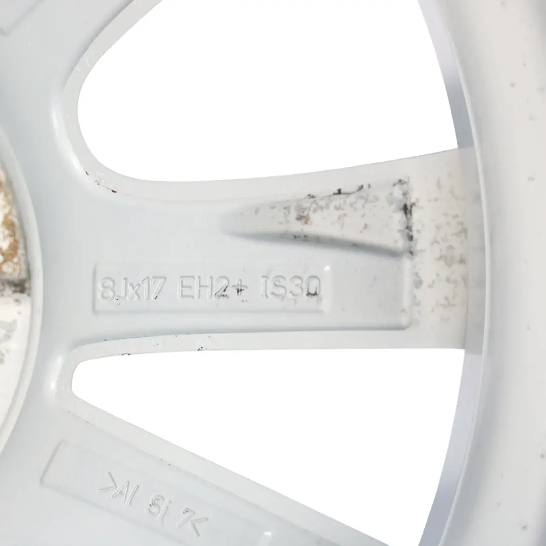 BMW F10 F11 F12 Silver Alloy Wheel Rim 17" V Spoke 236 8J ET:30 - SKU 6780720-2 - Part number 6780720