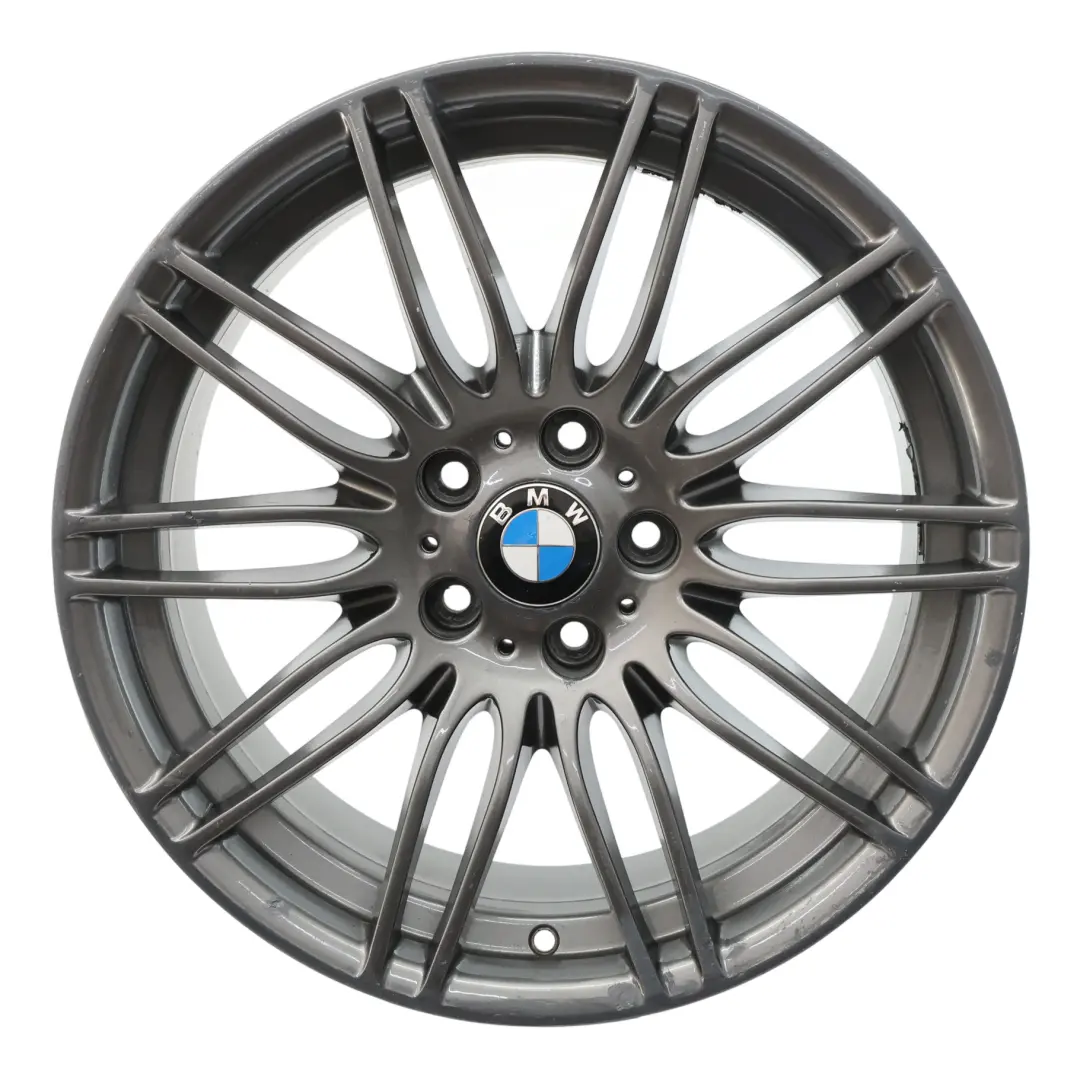 Rim BMW E90 E91 Rear Alloy Double Spoke 269 19" 9J ET:39 Grey to Wheel with Part number 6781047 Wheel Rim BMW E90 E91 Rear Alloy Double Spoke 269 19" 9J ET:39 Grey - SKU 6781047-3 - Part number 6781047