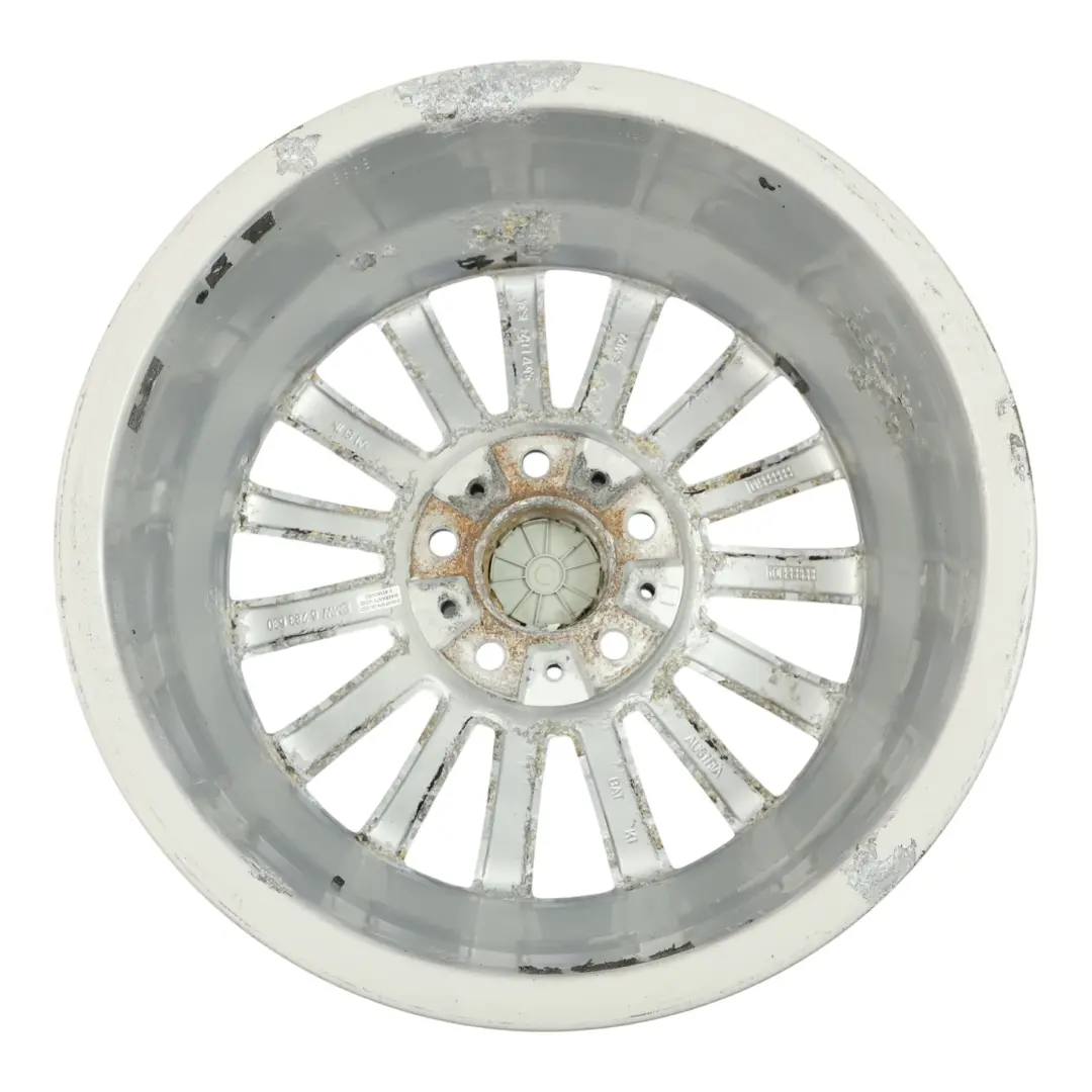 Cerchio Lega Leggera Argento 17" Multispoke 284 8J ET:34 per BMW E90 E91 E92 con numero di parte 6783630 BMW E90 E91 E92 Cerchio Lega Leggera Argento 17" Multispoke 284 8J ET:34 - SKU 6783630-1 - Numero di parte 6783630