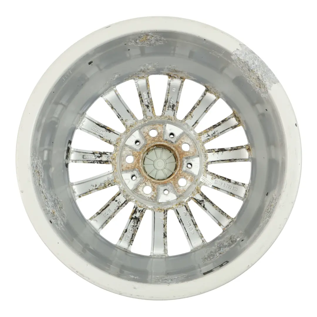 Llanta Aleacion Ligera Plata 17 "Multispoke 284 8J ET:34 para BMW E90 E91 con número de pieza 6783630 BMW E90 E91 Llanta Aleacion Ligera Plata 17 "Multispoke 284 8J ET:34 - SKU 6783630-2 - Número de pieza 6783630