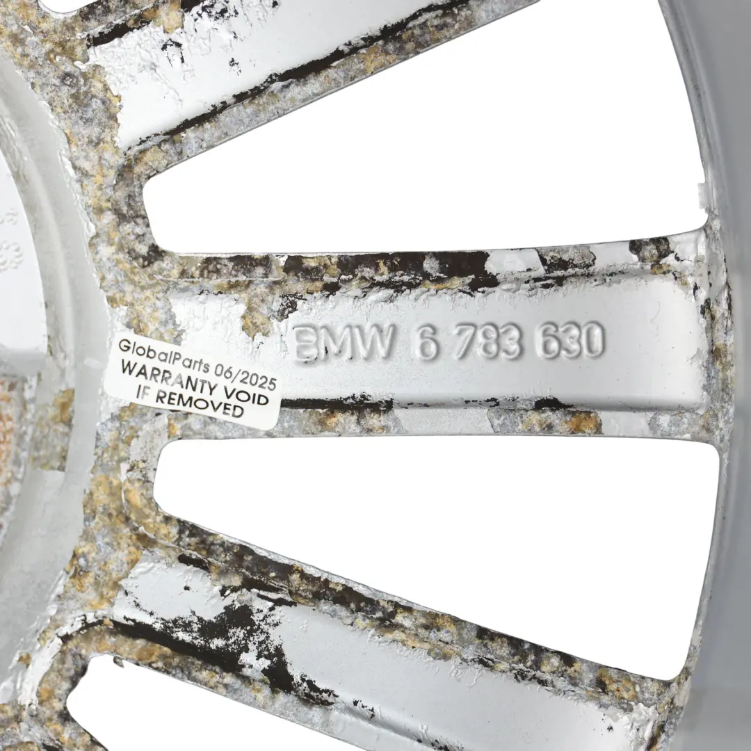 BMW E90 E91 E92 Silver Light Alloy Wheel Rim 17" Multispoke 284 8J ET:34 - SKU 6783630-2 - Part number 6783630