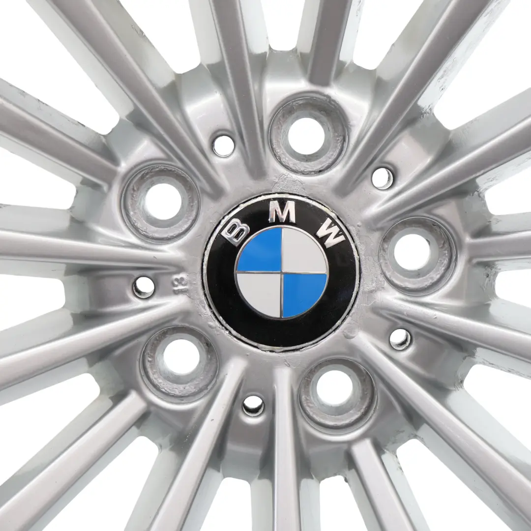 Light Alloy Wheel Rim 17" Multispoke 284 8J ET:34 to BMW E90 E91 E92 Silver with Part number 6783630 BMW E90 E91 E92 Silver Light Alloy Wheel Rim 17" Multispoke 284 8J ET:34 - SKU 6783630-3 - Part number 6783630