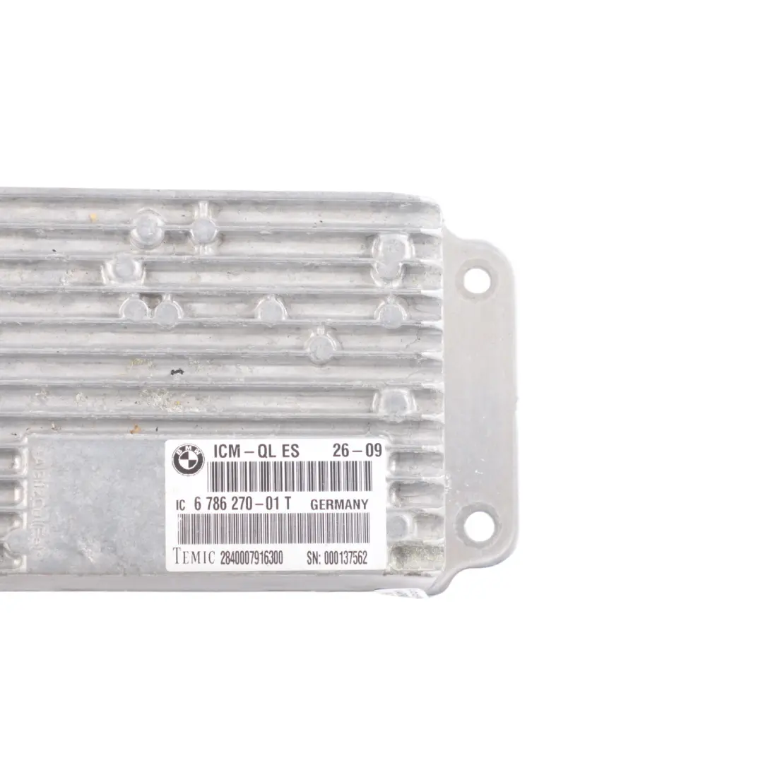 BMW F01 F02 ICM Module Integrated Chassis Management QL ES Control Unit - SKU 6786270 - Part number 6786270