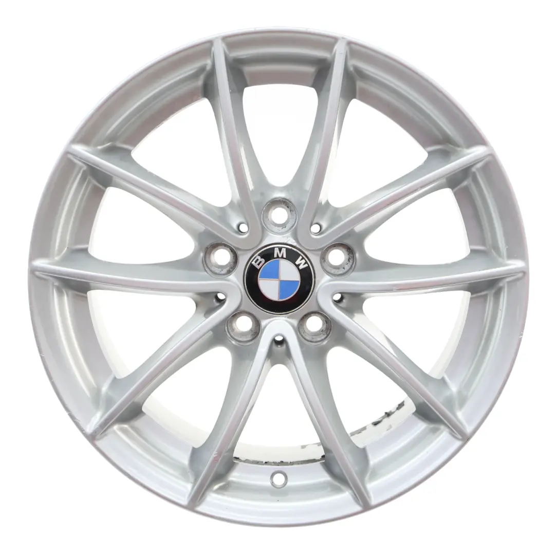  Cerchio ruota BMW X3 F25 X4 F26 lega argento 17" V Spoke 304 7,5J ET:32 - SKU 6787575-1 - Numero di parte 6787575